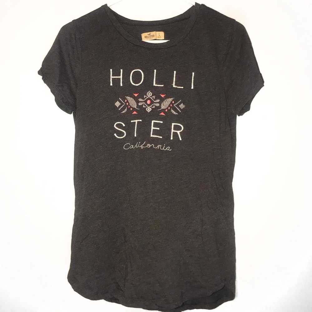 Large Gray Hollister Tee